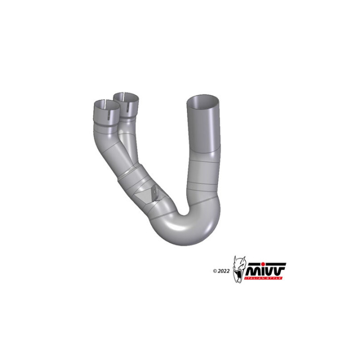 Tube décatalyseur MIVV - D.049.C1 | Oxmoto