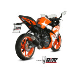 Tube décatalysé MIVV inox KTM RC125 | Oxmoto