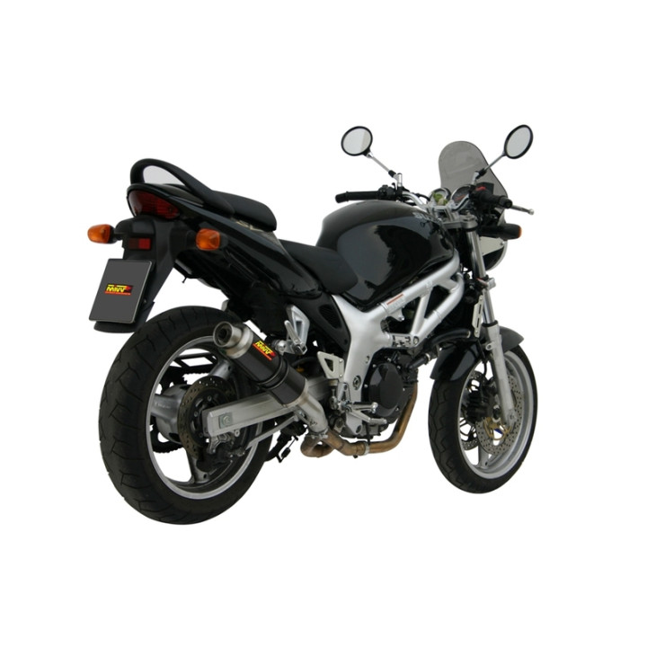 Silencieux MIVV GP carbone Suzuki SV650 | Oxmoto