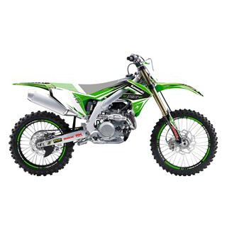 Kit déco Blackbird dream graphic 4 Kawasaki kx450f 1053780