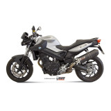 Silencieux MIVV Oval Carbon Cap carbone BMW F800R | Oxmoto