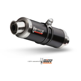 Silencieux MIVV GP inox brossé noir Gladius SFV 650 | Oxmoto