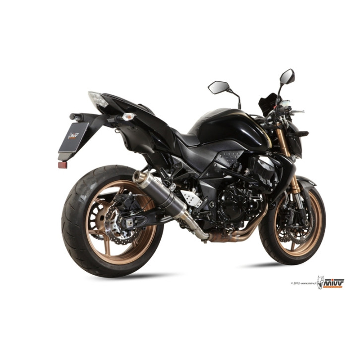 Silencieux MIVV GP carbone Kawasaki Z750 00.73.K.028.L2S