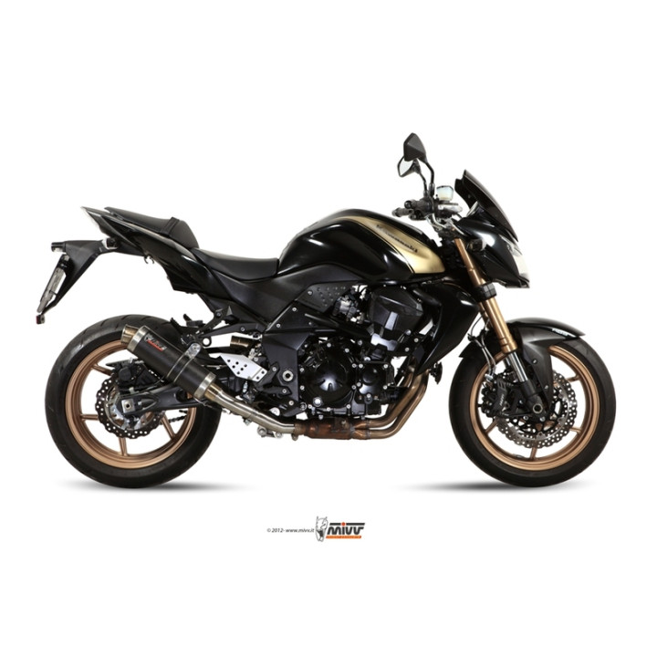 Silencieux MIVV GP carbone Kawasaki Z750 00.73.K.028.L2S