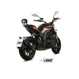 Silencieux MIVV Double Gun Full inox noir Benelli 502C