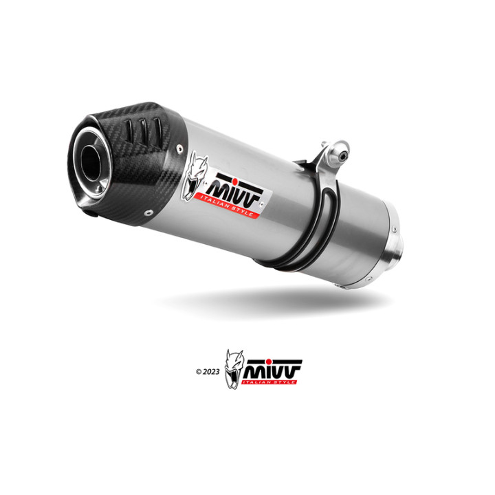 Silencieux MIVV Oval E.012.LX2C | Oxmoto