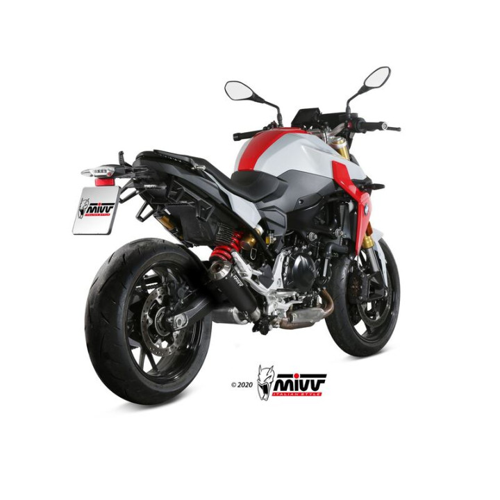 Silencieux MIVV X-M1 - Steel Black/inox BMW F900R | Oxmoto