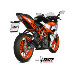 Silencieux MIVV X-M1 - Steel Black/inox KTM | Oxmoto
