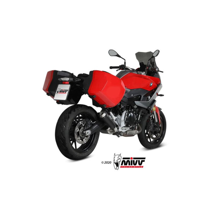 Silencieux MIVV X-M1 - Steel Black/inox BMW F900XR | Oxmoto