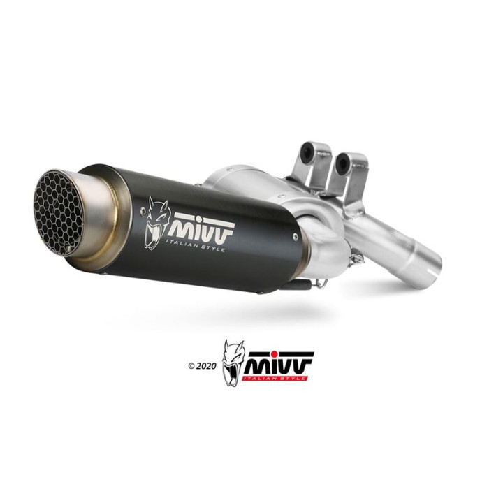 Silencieux MIVV GP Pro - noir B.038.LXBP | Oxmoto