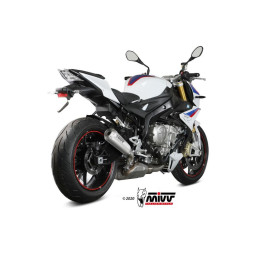 Silencieux MIVV X-M1 - titane/inox BMW S1000R | Oxmoto