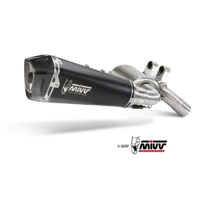 Silencieux MIVV Delta Race -Black | Oxmoto