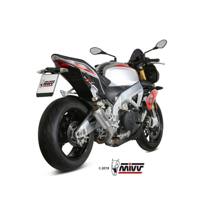 Silencieux MIVV MK3 - inox A.012.SM3X | Oxmoto