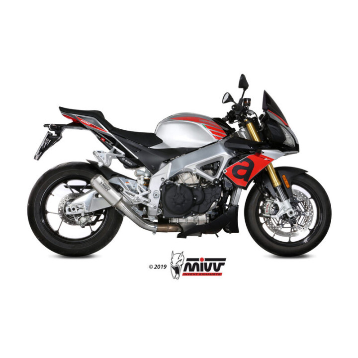 Silencieux MIVV MK3 - inox A.012.SM3X | Oxmoto