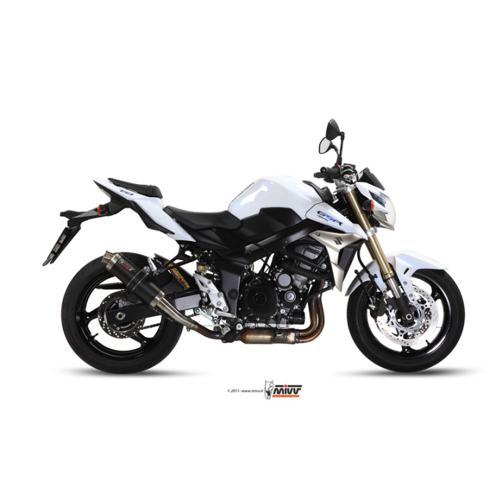 Silencieux MIVV GP carbone Suzuki GSR 750 | Oxmoto