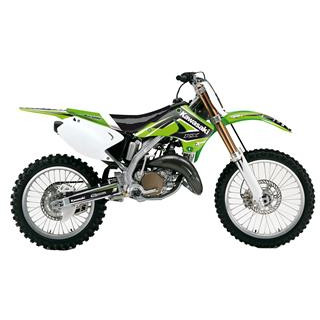 Kit complet Blackbird dream graphic 4 Kawasaki kx125