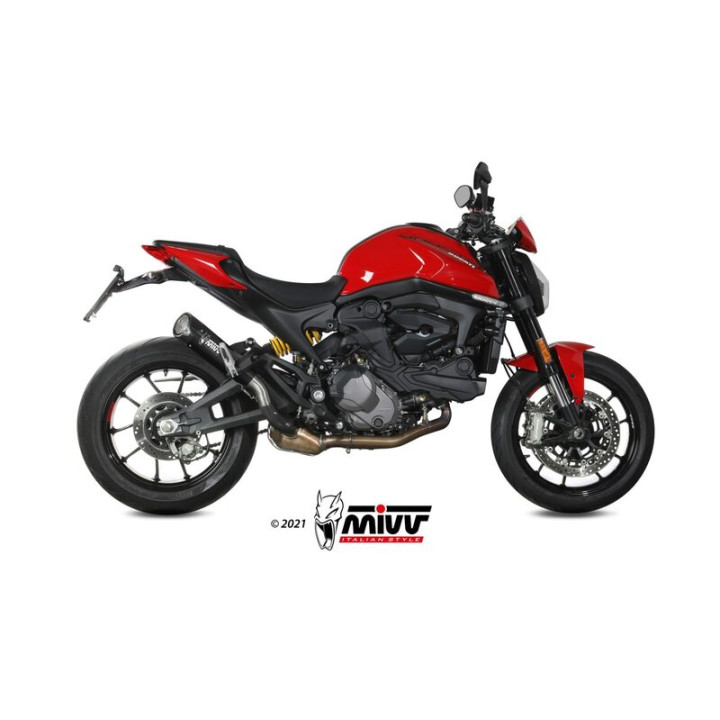Silencieux MIVV X-M5 - Ducati Monster | Oxmoto