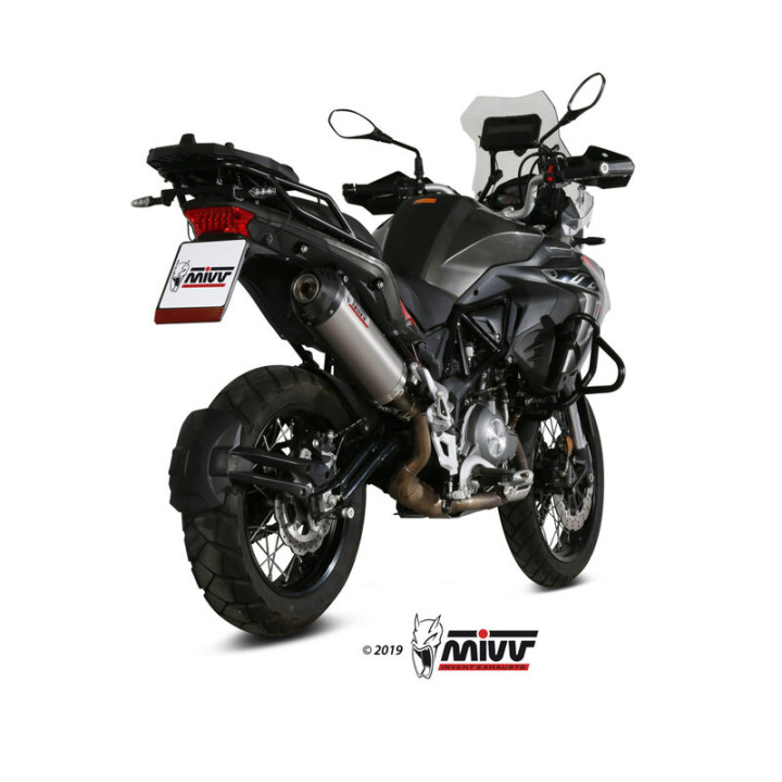Silencieux MIVV Oval - Benelli TRK 502X | Oxmoto