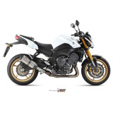 Silencieux MIVV Suono inox/casquette carbone Yamaha FZ8/Fazer