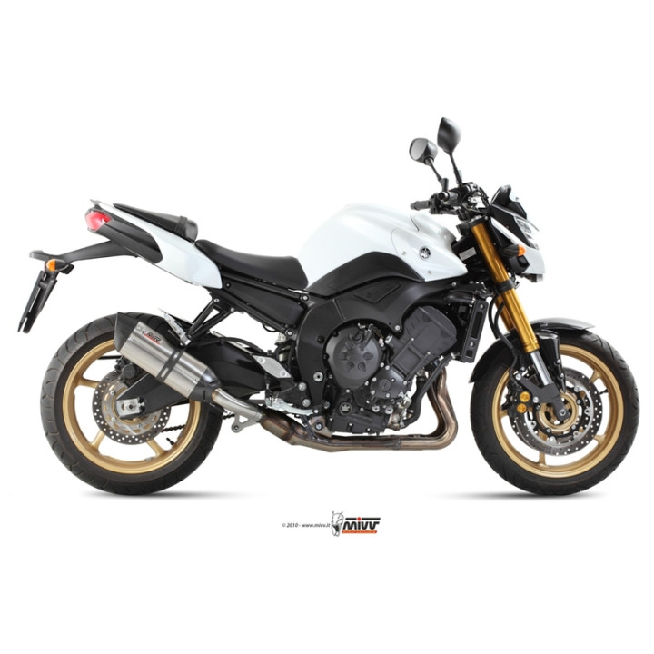 Silencieux MIVV Suono inox/casquette carbone Yamaha FZ8/Fazer