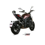 Silencieux MIVV MK3 carbone/casquette inox Benelli 502C