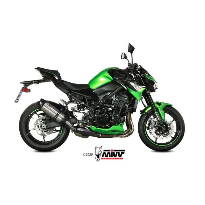Silencieux MIVV Suono inox/casquette carbonne | Oxmoto
