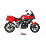 Silencieux MIVV Oval titane/casquette carbone BMW F900XR