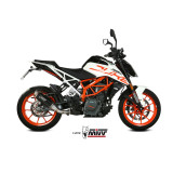 Silencieux MIVV GP Pro inox noir KTM Duke 125/390 | Oxmoto