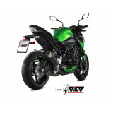 Silencieux MIVV GP Pro Steel Black/casquette inox Kawasaki Z900