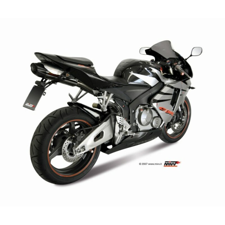 Silencieux MIVV Suono inox/casquette carbone Honda CBR600RR 00.73.UH.027.L7