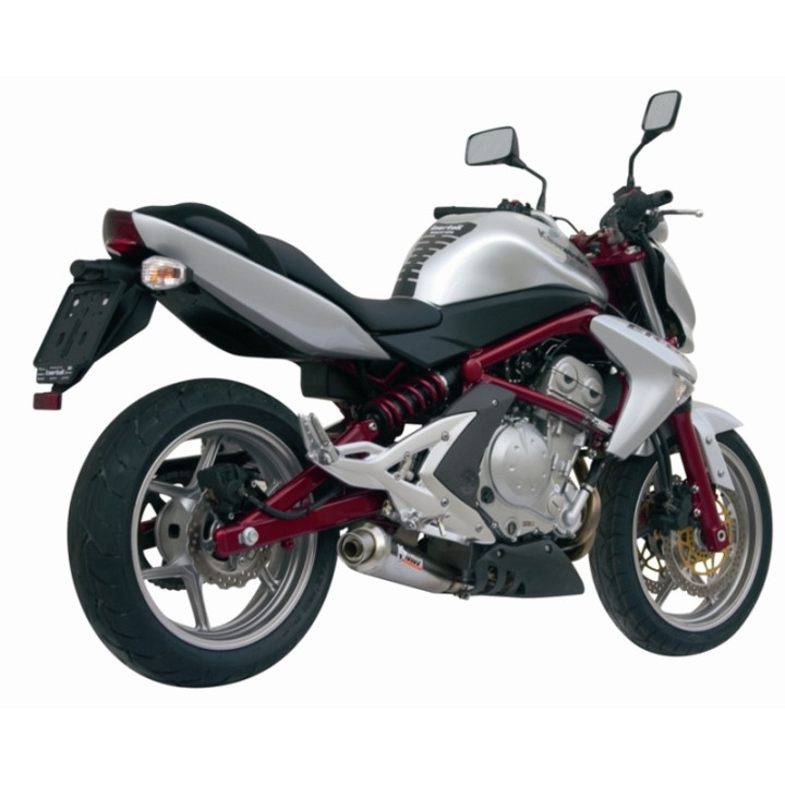 Silencieux MIVV X-Cone inox brossé Kawasaki | Oxmoto