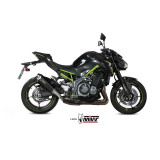Silencieux MIVV Delta Race Steel Black/casquette carbone Kawasaki Z900 K.045.LDRB