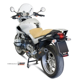 Silencieux MIVV Oval Carbon Cap carbone BMW R1150R | Oxmoto