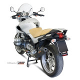 Silencieux MIVV Oval Carbon Cap carbone BMW R1150R | Oxmoto