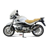 Silencieux MIVV Oval Carbon Cap carbone BMW R1150R | Oxmoto