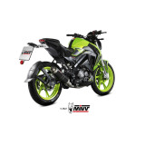 Ligne complète MIVV GP inox noir | Oxmoto