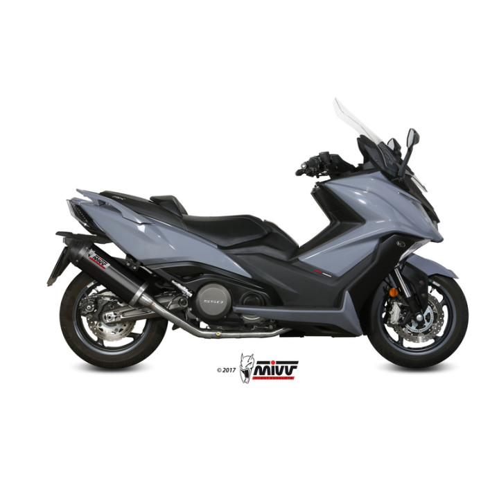 Ligne complète MIVV Oval - Kymco AK550 | Oxmoto