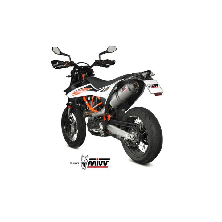 Silencieux MIVV Oval - KTM 690 SMC R | Oxmoto