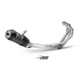 Ligne complète MIVV Oval - carbone | Oxmoto