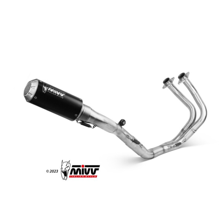 Ligne complète MIVV MK3 - noir K.044.SM3B | Oxmoto