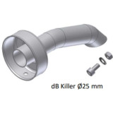 DB Killer MIVV pour silencieux X-Cone 105 Ø25 mm | Oxmoto