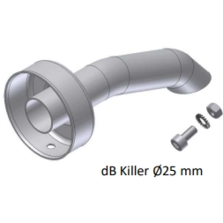 DB Killer MIVV pour silencieux X-Cone 105 Ø25 mm | Oxmoto