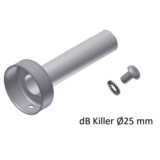 DB Killer MIVV pour silencieux X-M1 Ø25 mm | Oxmoto