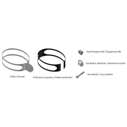 Kit de montage MIVV pour silencieux Mover | Oxmoto