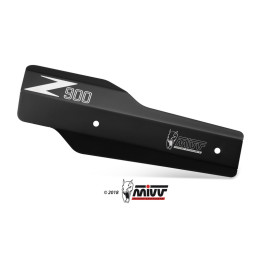 Pare-chaleur MIVV inox noir Kawasaki Z900 | Oxmoto