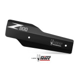 Pare-chaleur MIVV inox noir Kawasaki Z900 | Oxmoto