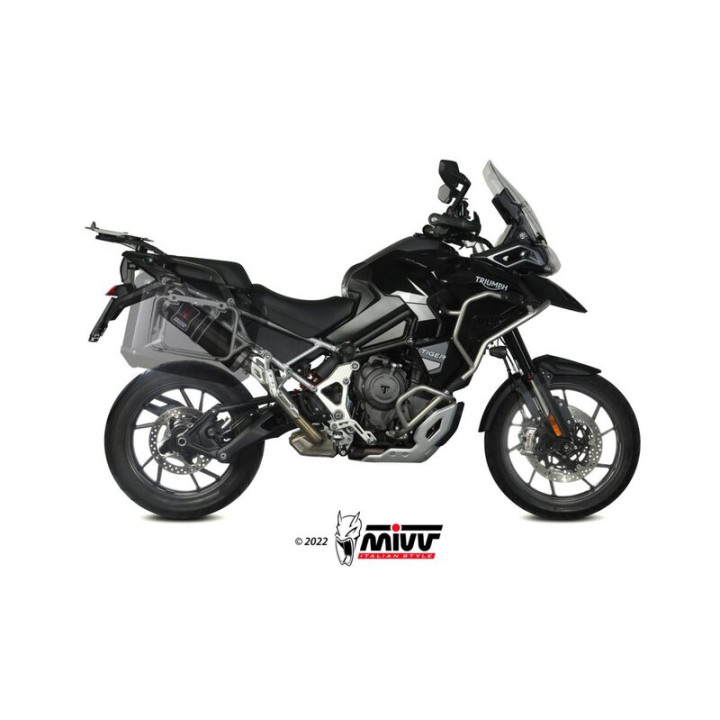 Silencieux MIVV Dakar - Triumph Tiger 1200 | Oxmoto