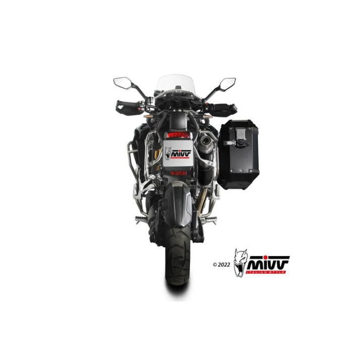 Silencieux MIVV Dakar - Triumph Tiger 1200 | Oxmoto