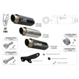 Silencieux universel MIVV GP Pro - côté droit 00.73.KU.001.S2P