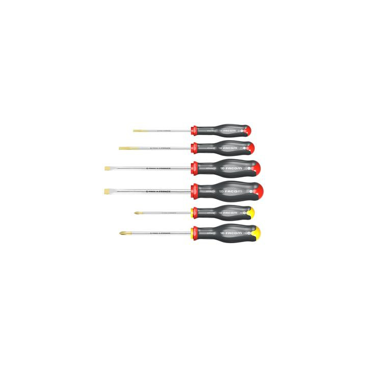 Jeu de 6 tournevis FACOM protwist® | Oxmoto